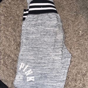 Pink Victoria’s Secret sweats / joggers
